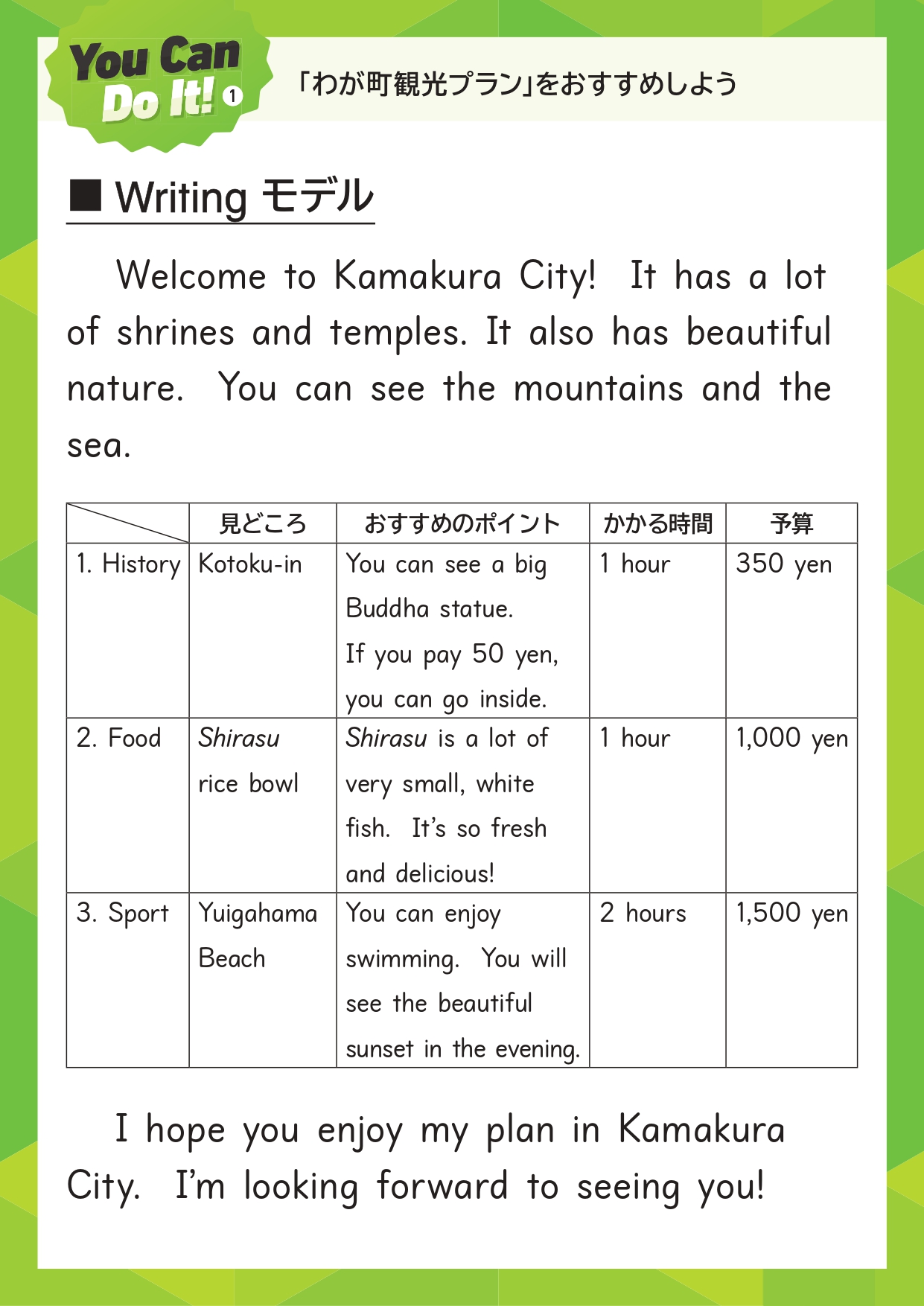 「わが町観光プラン」をおすすめしよう