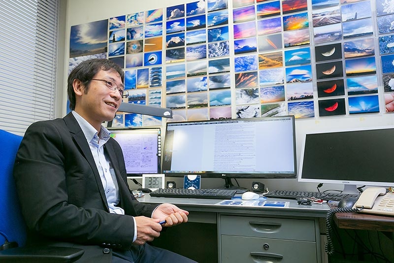 雲科学を研究する荒木健太郎